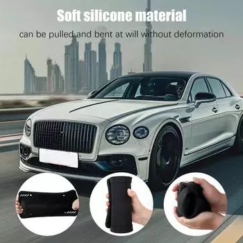 Держатель номерного знака, силиконовый кронштейн для автомобильного номерного знака, устойчивый к погодным условиям, защитный держатель для номерного знака автомобиля США для большинства