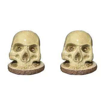 Держатель ножа в виде черепа, подставка для ножа со скелетом из смолы, страшная стойка для хранения для кухни
