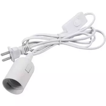 Держатель основания лампы Шнур питания Кабель 1,8 м E27 EU Подвесной светодиодный светильник Патрон для лампочек Адаптеры шнура с выключателем 220 В EU Plug