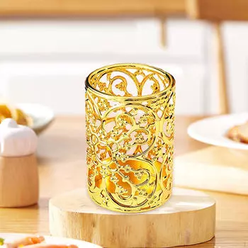 Держатель палочек для еды, контейнер для сушки столовых приборов, корзина, металлический органайзер для столовых приборов, хранение палочек для еды 1 Compartment