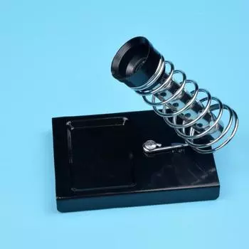 Держатель паяльника C-4 Стандартный удобный в использовании многофункциональный держатель подставки для припоя с двойной пружиной для технического обслуживания