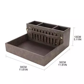 Держатель парикмахерских инструментов, ножницы для стрижки, съемный ящик для парикмахерских инструментов кофейный