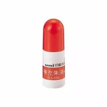 Держатель печатей для карандашей Mitsubishi Hanzo Exclusive Replenisher Vermilion HLS-200, набор из 2 шт.