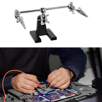 Держатель печатной платы Помощник и ремонтная паяльная станция Стабильный зажим для инструментов для фиксации