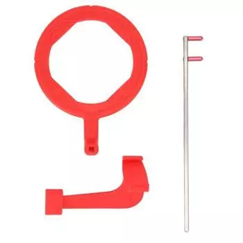 Держатель позиционера стоматологической пленки Профессиональная система позиционирования пленки для полости рта, комплект красного цвета для взрослых