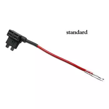 Держатель предохранителя 12 В, адаптер для подключения к сети, микро-мини-стандартный автомобильный предохранитель Ford Atm Apm Blade с держателем на 10 А standard