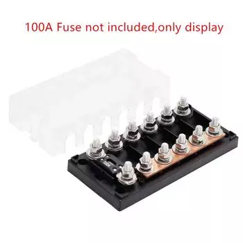 Держатель предохранителя для автомобильной лодки на 6 каналов 32 В, совместимый с предохранителем MEGA ANM