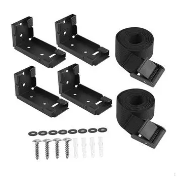 Держатель процессора под настольным ПК, регулируемый держатель корпуса компьютера для ширины 8-13 см, высоты 28-46 см