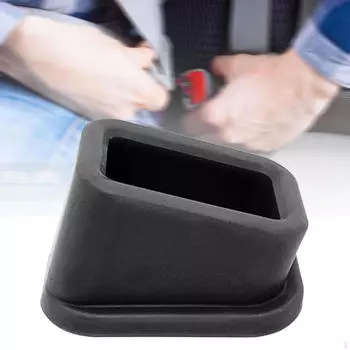 Держатель пряжки ремня безопасности автомобиля, практичный фиксатор для быстрого застегивания, красный чёрный