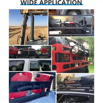 Держатель ручки для монтажных инструментов, держатель для лопаты, крепление для внедорожного квадроцикла, квадроцикла, грузовика, прицепа, автофургона, лодки CHINA