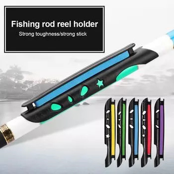 Держатель рыболовной лески для намотки Карточка для намотки рыболовной лески Зажим для рыболовной лески Доска для намотки Контейнер для лески 2.7M Random Color