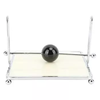 Держатель салфеток для стола, квадратный диспенсер для салфеток с центральной штангой для кухни и ресторана белый