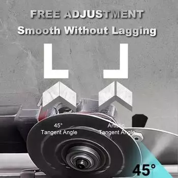 Держатель шлифовальной машины точный регулируемый 100 тип портативный для резки плитки 45° фаска специальный кронштейн для резки подставка для угловой шлифовальной машины