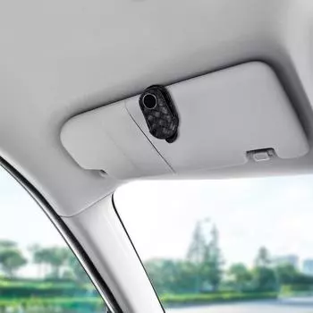 Держатель солнцезащитных очков для козырька, зажим для автомобильного держателя очков, зажим для многофункционального солнцезащитного козырька для автомобильного держателя солнцезащитных очков красный