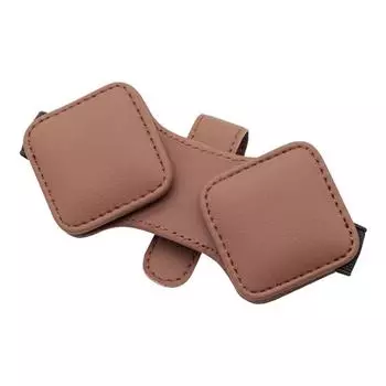 Держатель солнцезащитных очков на козырек автомобиля, магнитный держатель-вешалка, зажим для солнцезащитных очков, магнитная пряжка, солнцезащитный козырек, зажим для солнцезащитных очков для автомобилей RV чёрный