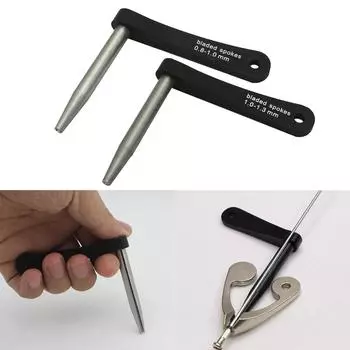 Держатель спиц Park Tool, держатель спиц велосипедного колеса, ключ, аксессуар для ремонта спиц, плоский инструмент для спиц 0,8–1,0 мм/1,0–1,3 мм 810