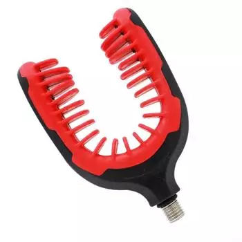 Держатель стержня подголовника с резьбой 3/8 ABS+TPR+металл красный