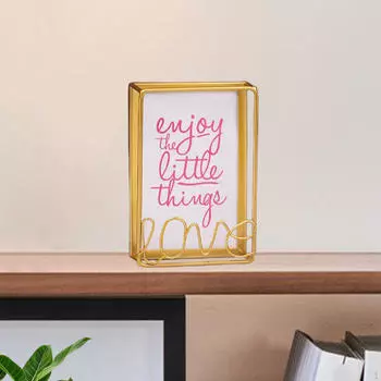 Держатель, стильная и практичная отдельно стоящая подставка для свадебного декора 18cmx13cm