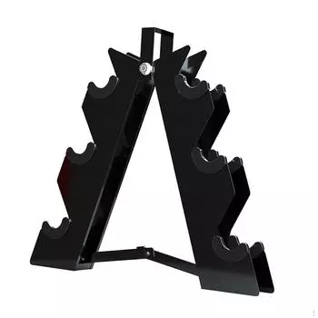 Держатель стойки для гантелей, 3-х уровневый кронштейн, вертикальная подставка для гантелей, подставка для веса для дома, тренажерного зала