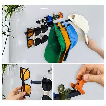 Держатель стойки для хранения кепок, настенный устойчивый кронштейн для подставки для шляп для домашнего гардероба