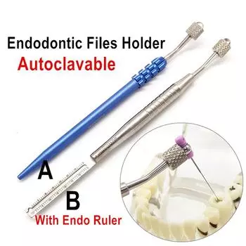 Держатель стоматологических эндодонтических файлов, захват для ручных файлов, машина для файлов корневых каналов, вращающийся держатель файлов с эндо-линейкой 1 piece