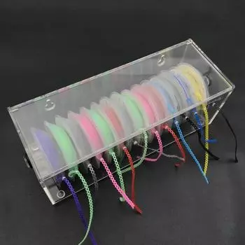 Держатель стоматологической цепи питания Стоматологический дисплей цепи питания Стоматологический ортодотический инструмент Акриловый материал NOS чистый