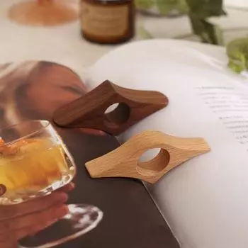 Держатель страницы книги Гладкий край без заусенцев Компактный размер Многоразовое кольцо для большого пальца Держатель страницы книги Закладка Канцелярские аксессуары хаки