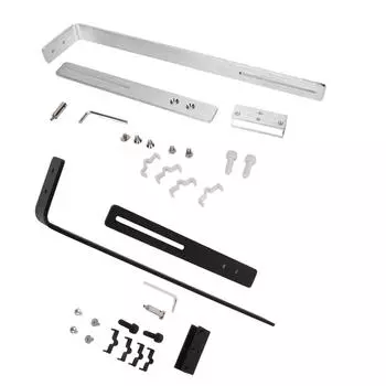 Держатель светильника для рыб, цилиндр COB, алюминиевый сплав, полный спектр, кронштейн для крепления светильника для рыб Black