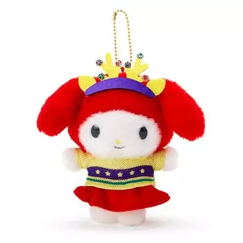 Держатель талисмана My Melody My Melody My Melody Рождественский свитер Дизайн серии Персонаж x 7 x 710890 [Sanrio] 12,7 14,5 см