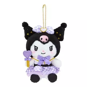 Держатель талисмана Sanrio Kuromi сделает вас похожими Ширина 12 x Глубина 7 x Высота 16 см 494143 (Я буду больше) Прибл.