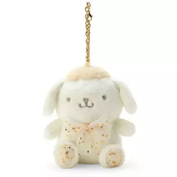 Держатель талисмана Sanrio POMPOMPURIN 11129 см Белый дизайн серии Персонаж 031585 SANRIO