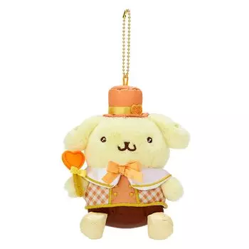 Держатель талисмана Sanrio сделает вас похожими на Pom Pom Purin Ширина 12 x Глубина 7 x Высота 14 см 494020 (Я буду больше) Прибл.