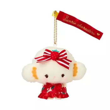 Держатель талисмана Shimbun 50th Kogimyun Ages Toy Strap 839078 [Sanrio] (Годовщина Ичиго) Полиэстер/Нейлон/Сталь 6+