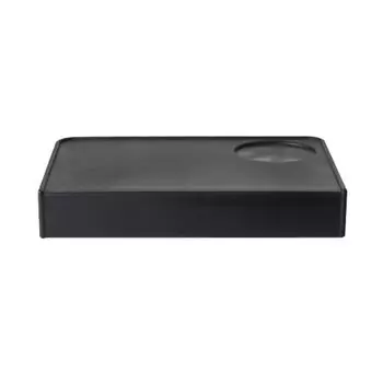 Держатель тампера для кофе, угловая накладка, кухонные принадлежности чёрный