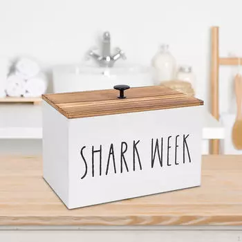 Держатель тампона для ванной комнаты, деревянный ящик для хранения, чехол для фермерского дома с крышкой, салфетка