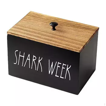 Держатель тампонов для хранения в ванной комнате с крышкой, 3 отделения, фермерская коробка для женщин, дерево