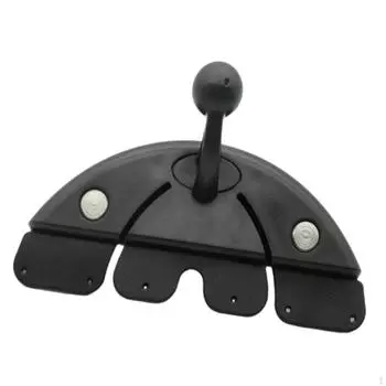 Держатель телефона с гнездом для компакт-дисков, регулируемый, сменный зажим, подставка для автомобильных аксессуаров, прочная вентиляционная решетка для автомобиля Bracket with 4 Clip