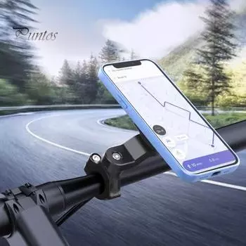 Держатель телефона, вращение на 360 градусов, магнитная защелка, автоматическое выравнивание руля/зеркала заднего вида, установленный на велосипеде, мотоциклетный кронштейн для телефона для велосипеда A