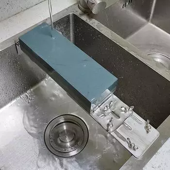 Держатель точильного камня для раковины, выдвижной, многоцелевой, 3 стиля, прочный, экономящий труд, основа для точильного камня, кухонный инструмент B