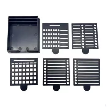 Держатель трафарета для липких заметок Компактный диспенсер для блокнотов с трафаретом для классного кабинета