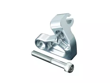 Держатель троса сцепления POSH FAITH для Honda Grom MSX125 (2013-2015) (Серебряный) (Номер детали 059105-03)