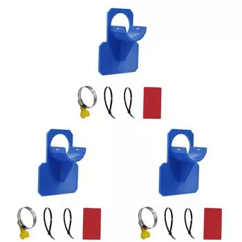 Держатель трубы A# для кронштейна для выхода шланга надземного бассейна Intex с зажимом (синий)