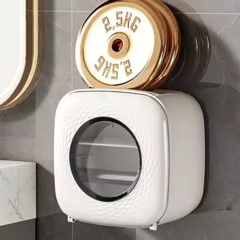 Держатель туалетной бумаги Yousheng Tissue Box с полкой, прочный, несущий нагрузку, простой в установке, без сверления, органайзер, подставка для туалетной бумаги с ящиком для хранения хаки