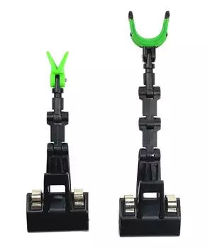 Держатель удилища HTharros держатель удилища для удилищ с регулируемым углом поворота зеленый большой и маленький набор из 2 шт. зелёный