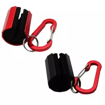 Держатель удилища ST TS, набор из 2 цветов, зажим для удилища, держатель удилища, карабин для переноски без помощи рук, предотвращение падения, в комплекте