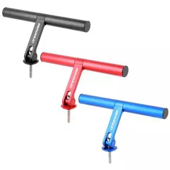 - Держатель удлинителя руля велосипеда из алюминиевого сплава для шоссейного велосипеда, горного велосипеда чёрный