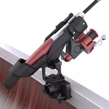 Держатель удочки для рыбалки на лодке Hikeen, держатель удочки для каяка, система направляющих для лодки, регулируемый на 360 градусов держатель удочки, подставка для удочки, держатель удочки для рыбацких лодок