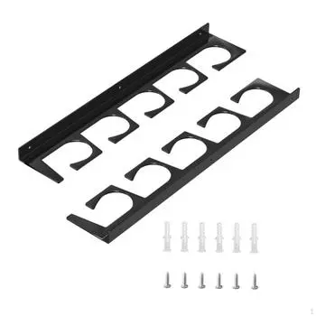 Держатель удочки Стенд для хранения удочек Магазин 5 удочек Кронштейн