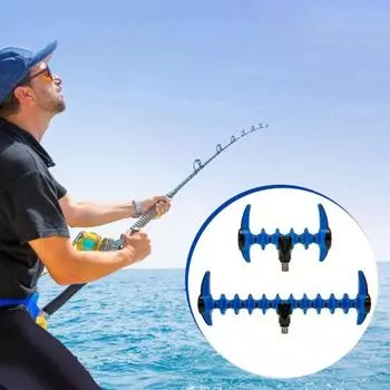 Держатель удочки Yousheng, вкручивающаяся головка для удочки, универсальная подставка для удочки, кронштейн для ловли карпа, аксессуары для морской рыбалки Short