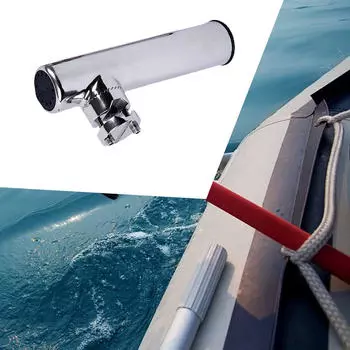 Держатель удочки Зажим на рейке Крепление для стойки Премиум Регулируемая Простая установка